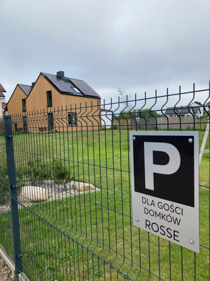 Domki Rosse Niedaleko Plazy Jastrzębia Góra Kültér fotó